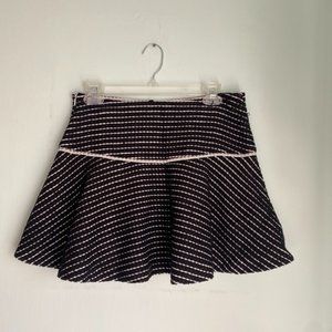 Free People Black and White Skirt